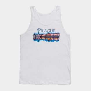 Prague: Evening Skyline Tank Top